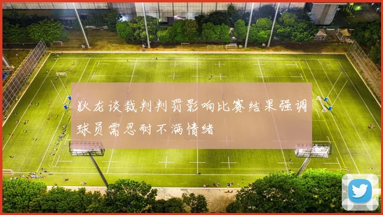 狄龙谈裁判判罚影响比赛结果强调球员需忍耐不满情绪